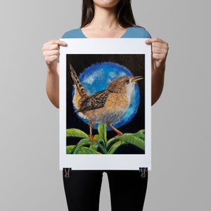 Sedge Wren Print