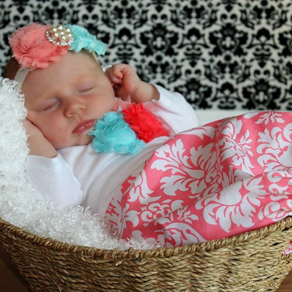 Coming Home Outfit, Take Home Outfit, Going Home Outfit, Layette, Newborn Nightgown, Newborn Dress, Baby Headband, Baby Shower Gift