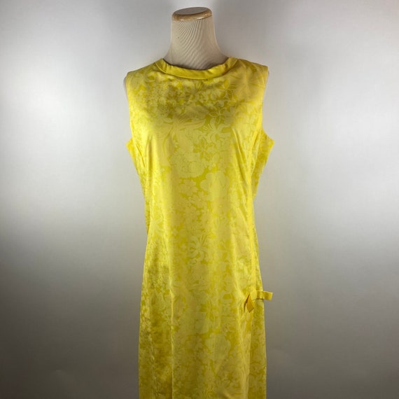 Vintage 1960s The Lilly Pulitzer Yellow Floral Pri