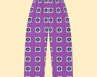 Ghosty Pants Pajama Pants Purple