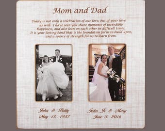 wedding gift parents etsy