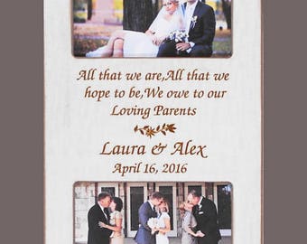 wedding gift parents personalized wedding gift parents bride etsy