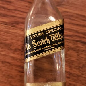Vintage Miniature Liquor Bottles-Airline Liquor Bottles-Bacardi-Cutty Sark-Jim Beam-Smirnoff-Jack Daniels-Johnny Walker-Old Taylor-Braniff bild 7