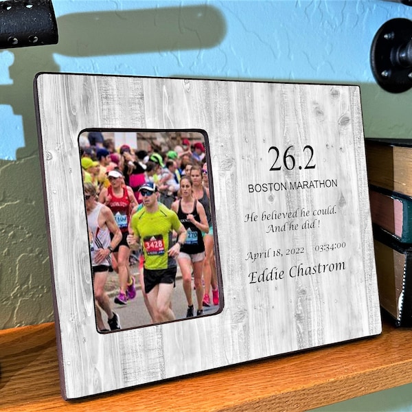 Marathon Finisher Frame Etsy