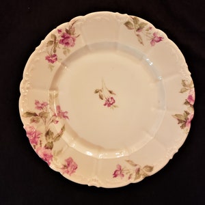Antique WEIMAR Vintage Dinner Plate