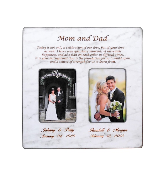 Wedding Gift Parents Gift Bride Gift To Parents Groom Etsy