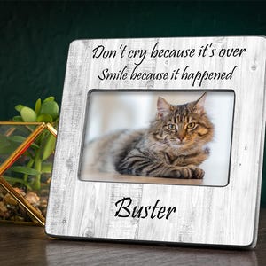 Pet Memorial Frames, Dog Sympathy Gift, Cat Loss Picture Frame, Pet Remembrance Frame, Pet Bereavement Gift, Engraved Photo Frame, Keepsake