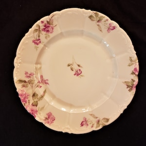 Antique WEIMAR Vintage Sandwich/Salad Plate