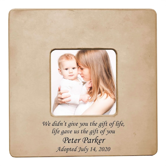 Adoption Frameadoption Memories Framepersonalized Picture Etsy