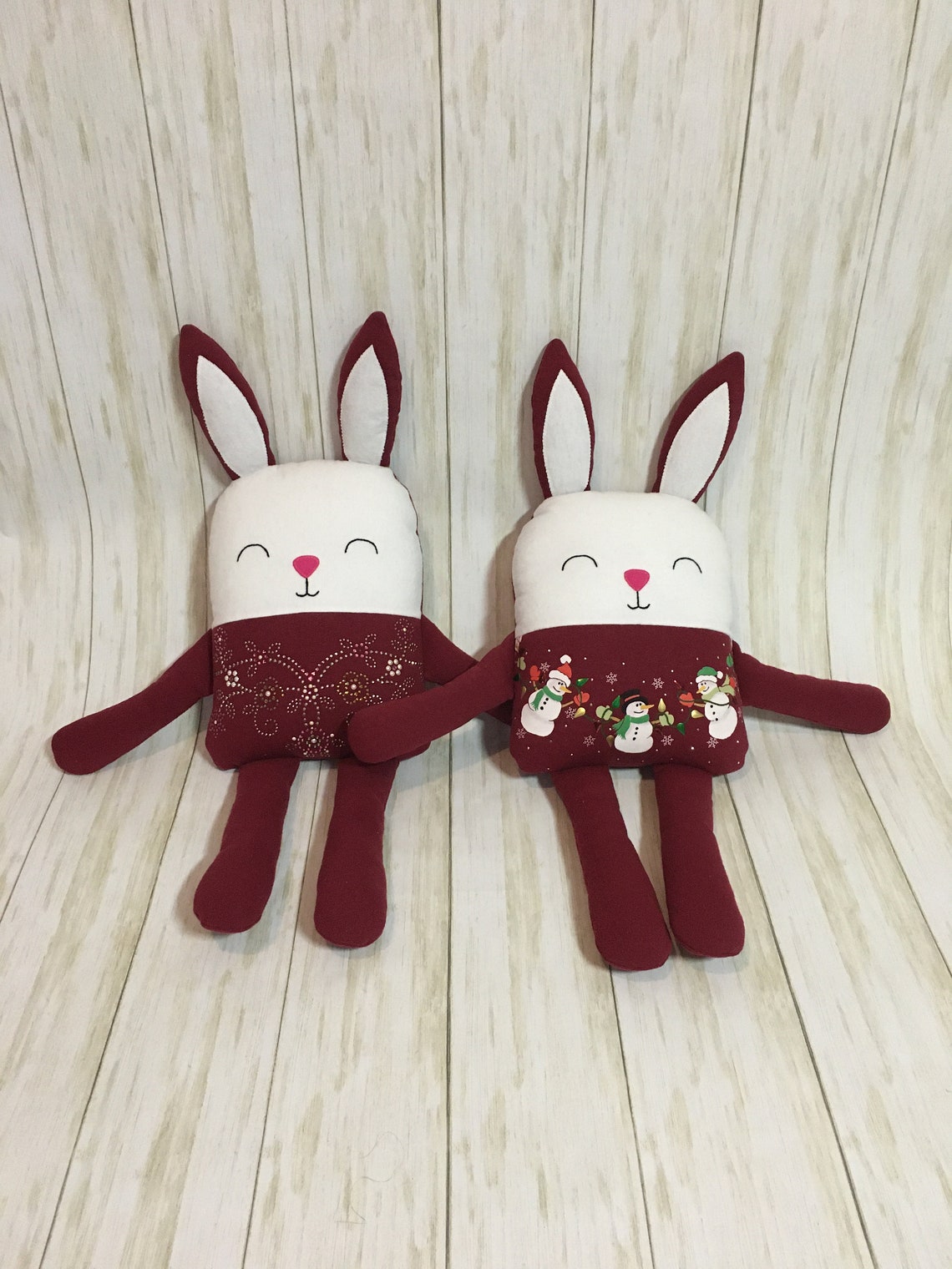 custom stuffed bunny