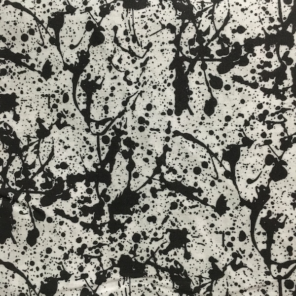 Paint Splatter Fabric Etsy