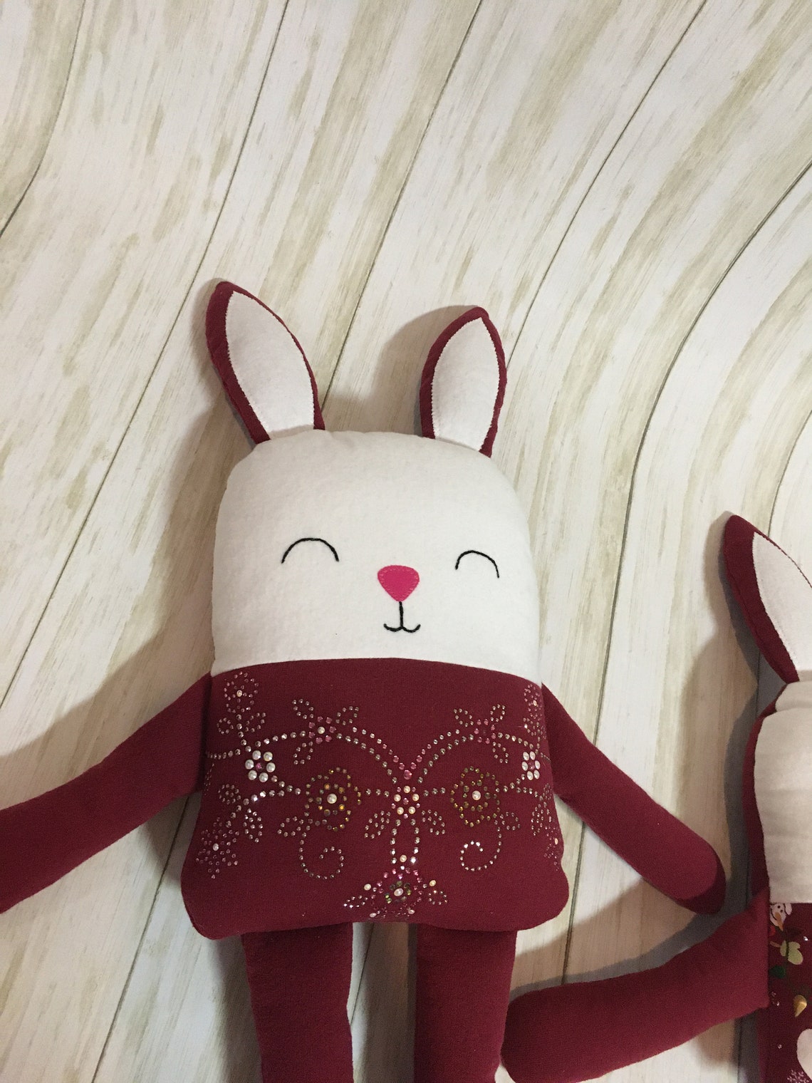 custom stuffed bunny