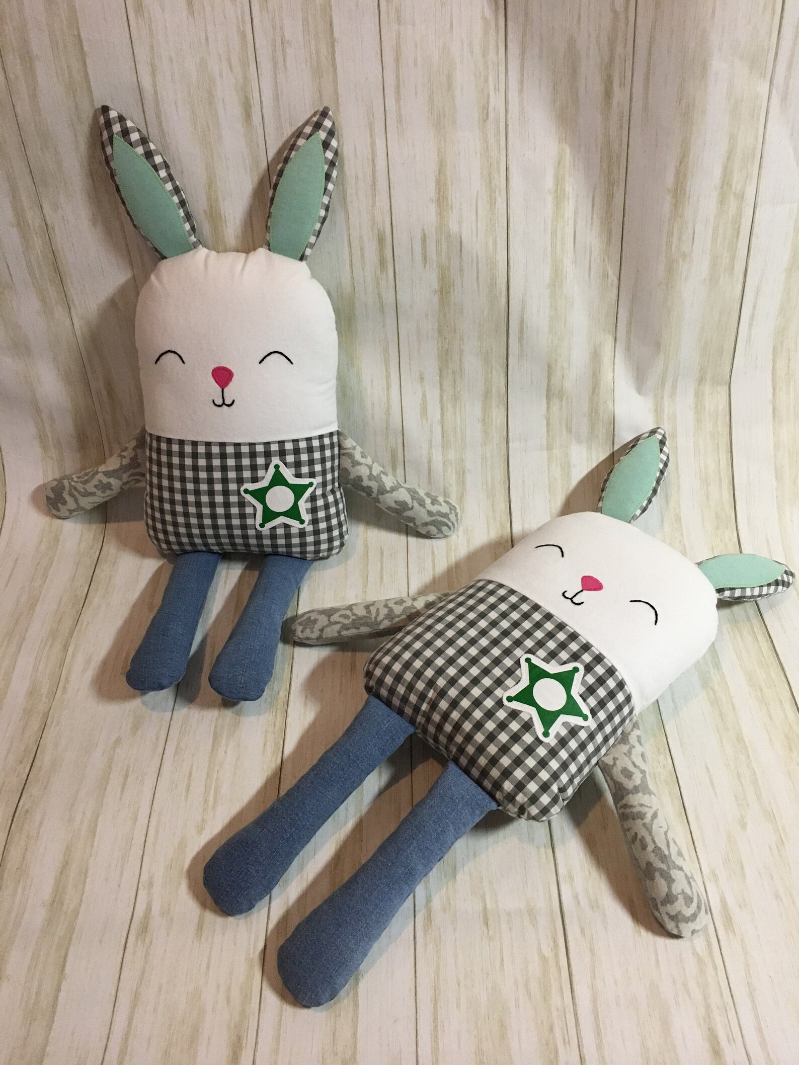 custom stuffed bunny