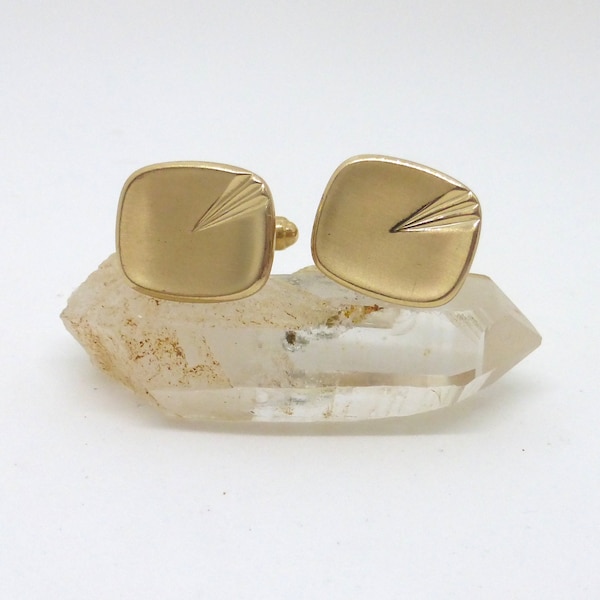 Étui à Cravate (Tie Clip) Et Boutons De Manchette Vintage Speidel - Aux Initiales RRK - Pour Homme