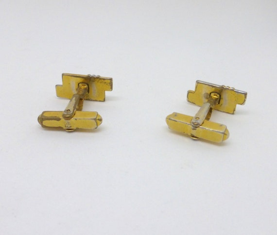 Vintage Men's 1950's Two Tone Gold and Silver Bam… - image 5