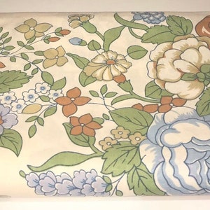 Vintage Deadstock Never Opened Twin Flat Sheet 72/'/'x 104/'/' By Lady Pepperell 1970s Floral Spring