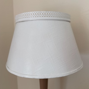 Medium Round Drum Lampshade Vintage Glass Globe Lamp Shade Cover Coastal Rustic Farmhouse Style