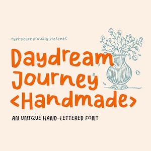 Daydream Font - Etsy