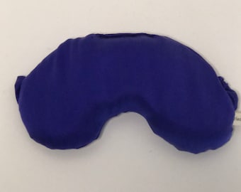 Silk Eye Mask Lavender Heated Microwave Pack