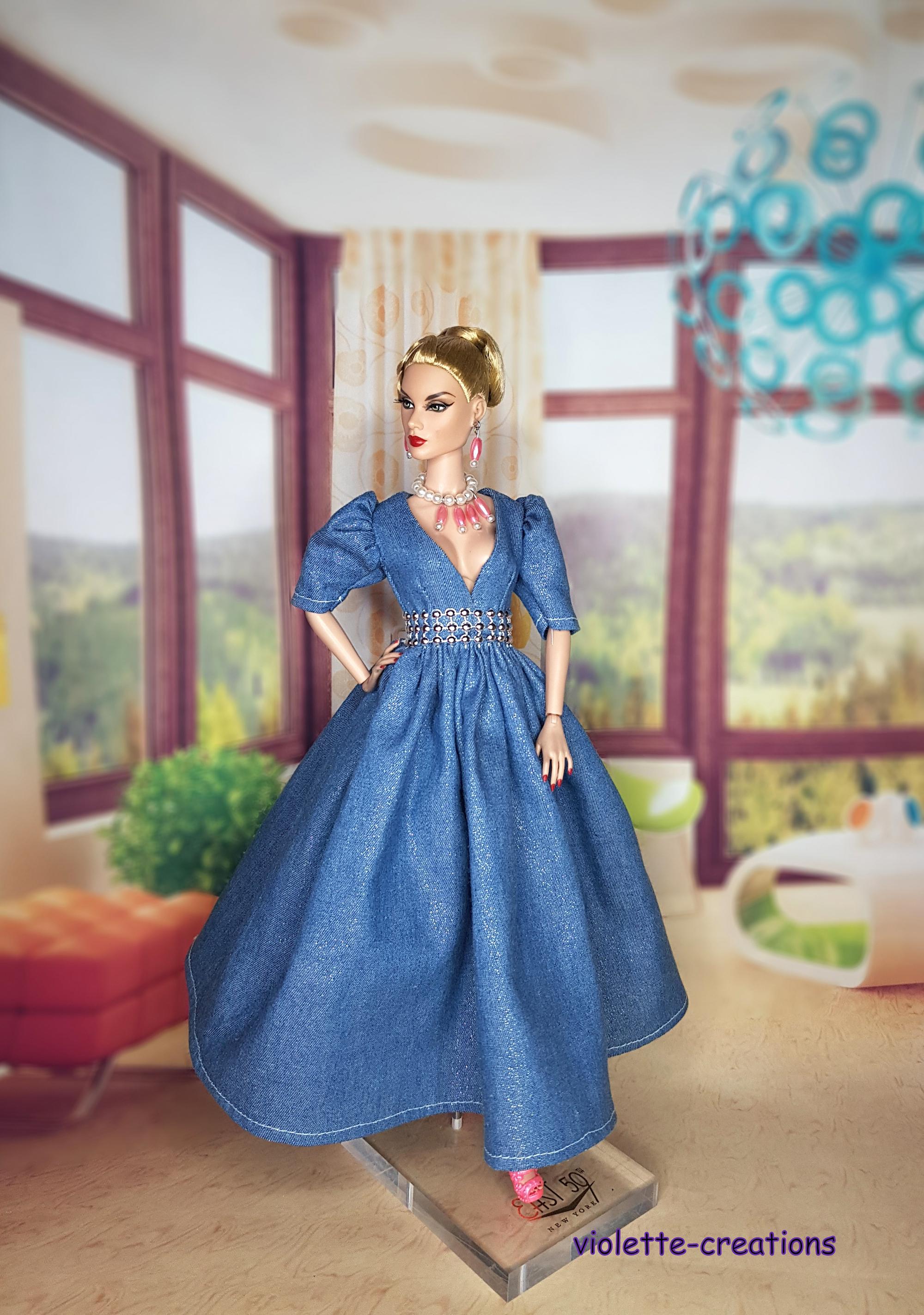 Denim Ball Gown Denim On Denim??????? Custom Denim Prom Dress #prom2025 # prom Denim Ball Gown Denim On Denim??????? Custom Denim Prom Dress #prom2025 # prom