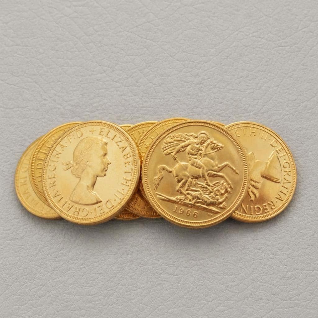 Gold Queen Elizabeth Coin - Etsy
