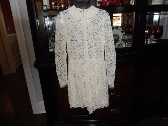 Vintage Wedding Dress-Lace Wedding Blouse-Victori… - image 2