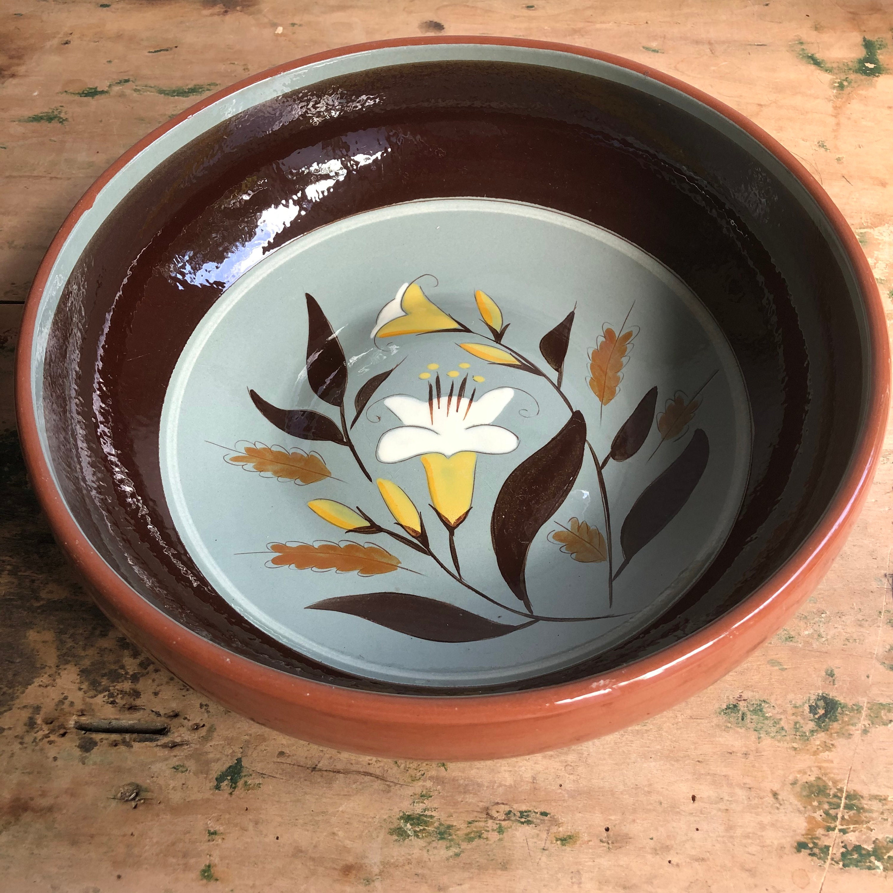 Stangl Pottery Golden Harvest 12 Sirviendo Tazón hecho a Etsy