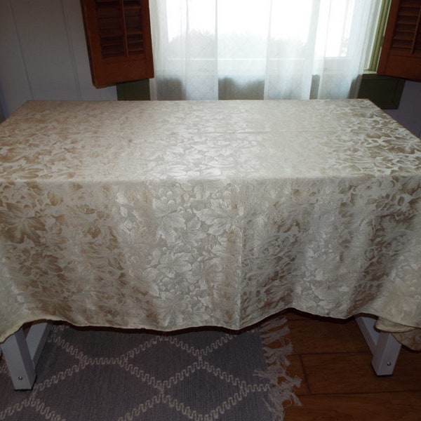 Damask Tablecloth Etsy