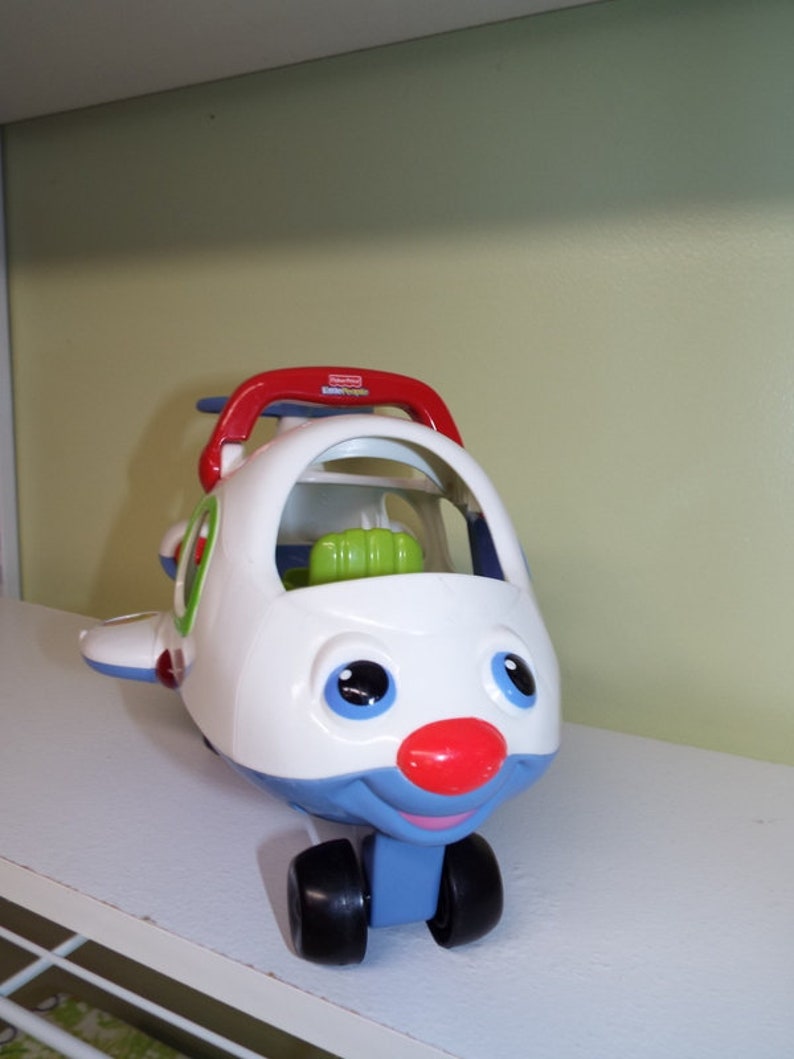 fisher price airplane vintage