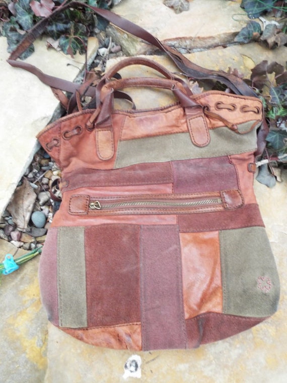 lucky brand patchwork bag