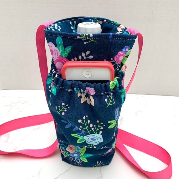 Crossbody Bag With Water Bottle Holder Etsy