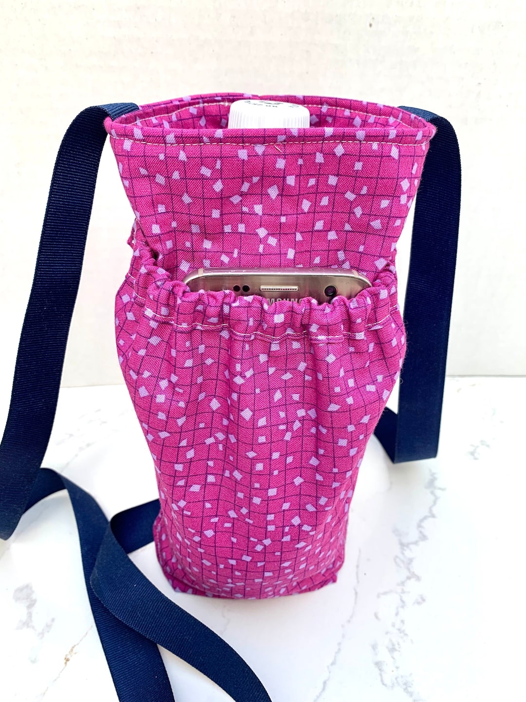 Bottle Holder With Pocket, Crossbody Bag, Water Bottle Holder, Shoulder