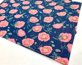 Fabric Placemats, Thick, Flowers, Garden, Nature, Kitchen Linens, Dinner Placemats, Table Place Mats, Set of 4, Set of 2, Housewarming Gift