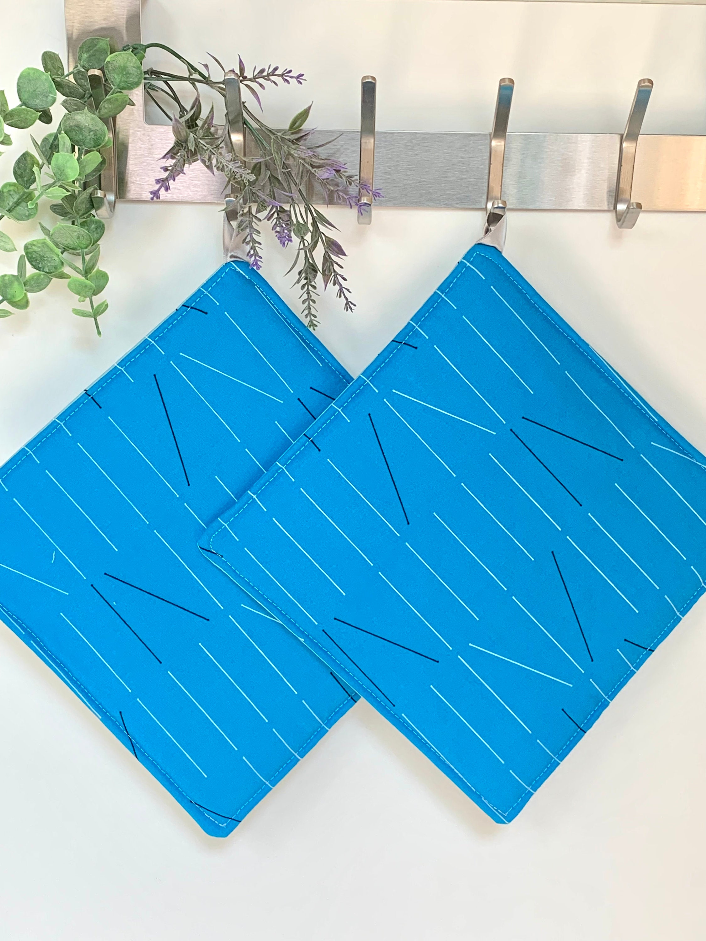 Extra Large Pot Holders Super Thick Hot Pads Insulated Etsy