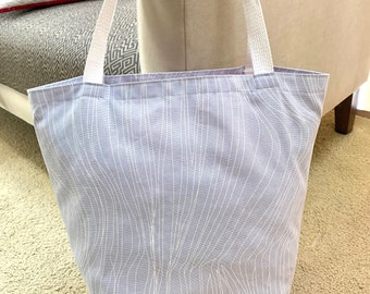 Canvas Tote Bag, Modern, Neatly Stitched, Sturdy Handles, Shopping Bag, Beach Bag, Grocery Bag, Travel Bag, Laptop Bag, Shoulder Bag