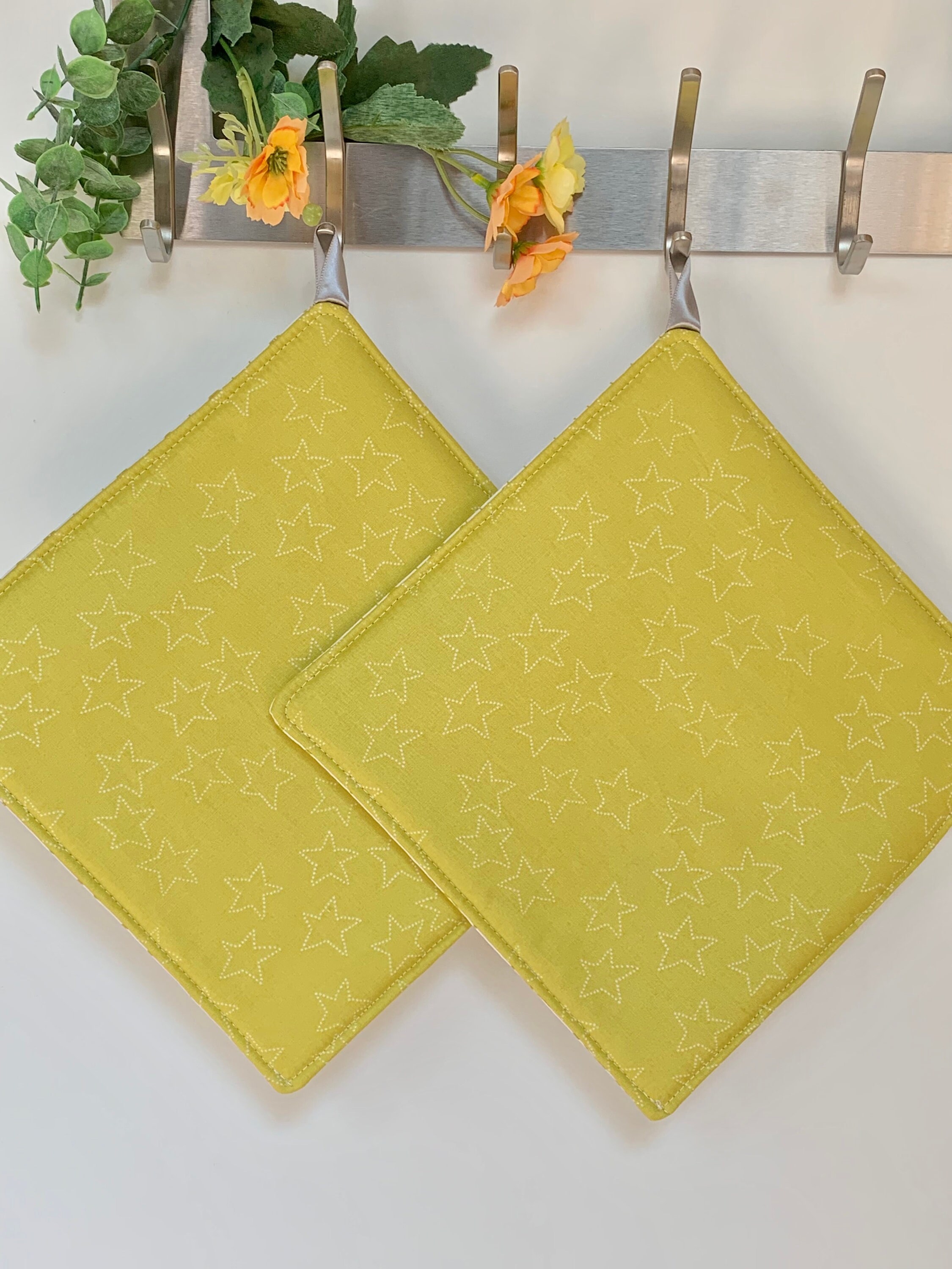 Extra Large Pot Holders Super Thick Hot Pads Insulated Etsy