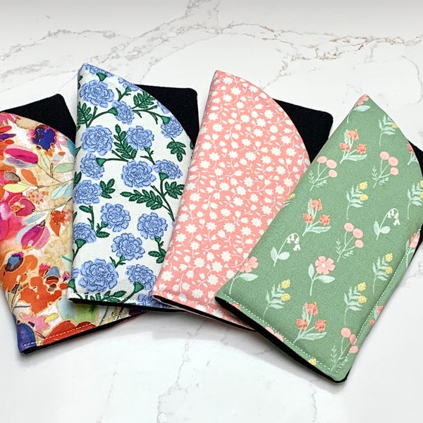 Padded Eyeglass Holder, Eyeglass Case, Sunglass Case, Reading Eyeglass Case, Eyewear Pouch, Sunglass Sleeve, Soft Eyeglass Case, Fabric