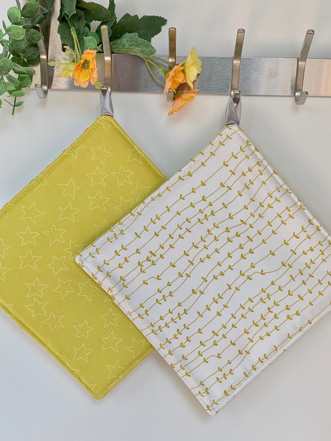 Extra Large Pot Holders Super Thick Hot Pads Insulated Etsy