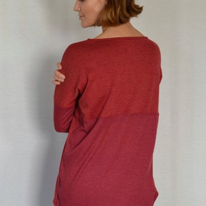 SALE Hi-lo Boxy Rib Sweater image 4