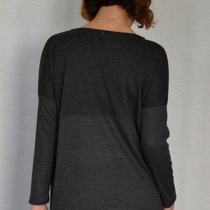 SALE Hi-lo Boxy Rib Sweater image 5