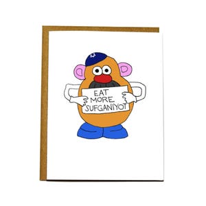 Funny Hanukkah Card - Latkes, Sufganiyot