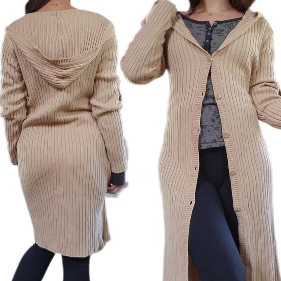 Tan duster deals cardigan