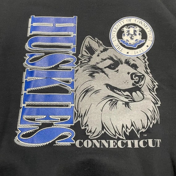 Vintage 90’s Rare NCAA UCONN Connecticut Huskies … - image 2