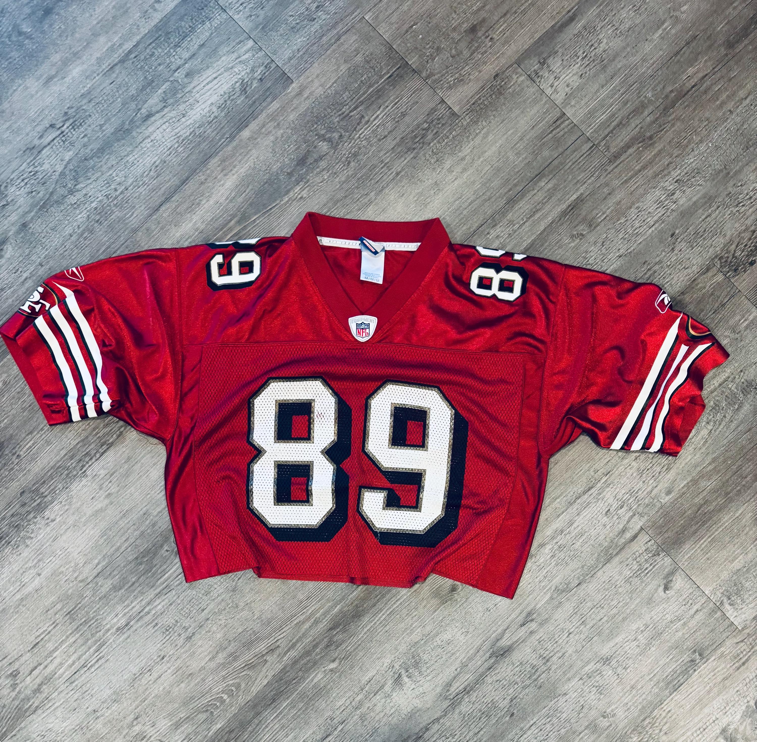 Vintage 00's San Francisco 49ers NFL Football Custom Crop #89