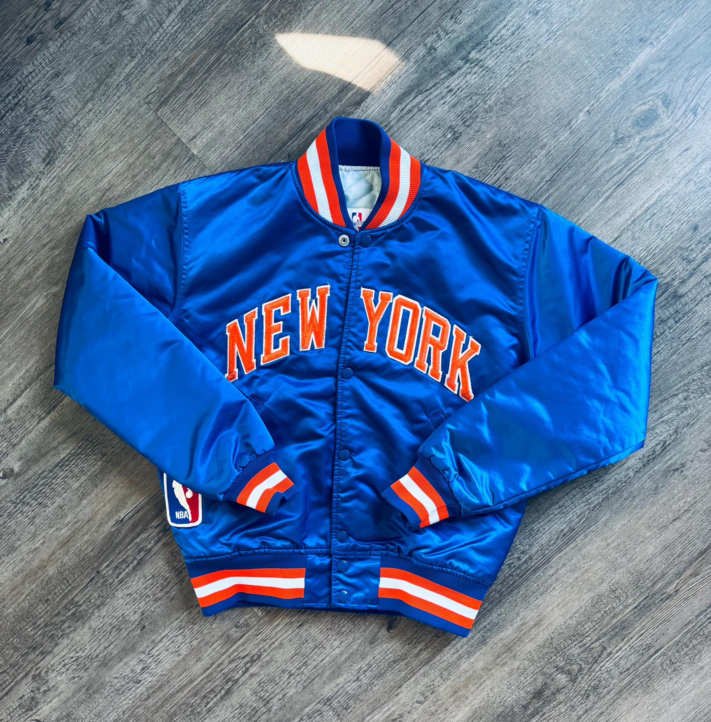 90s Starter Jacket Knicks - Etsy