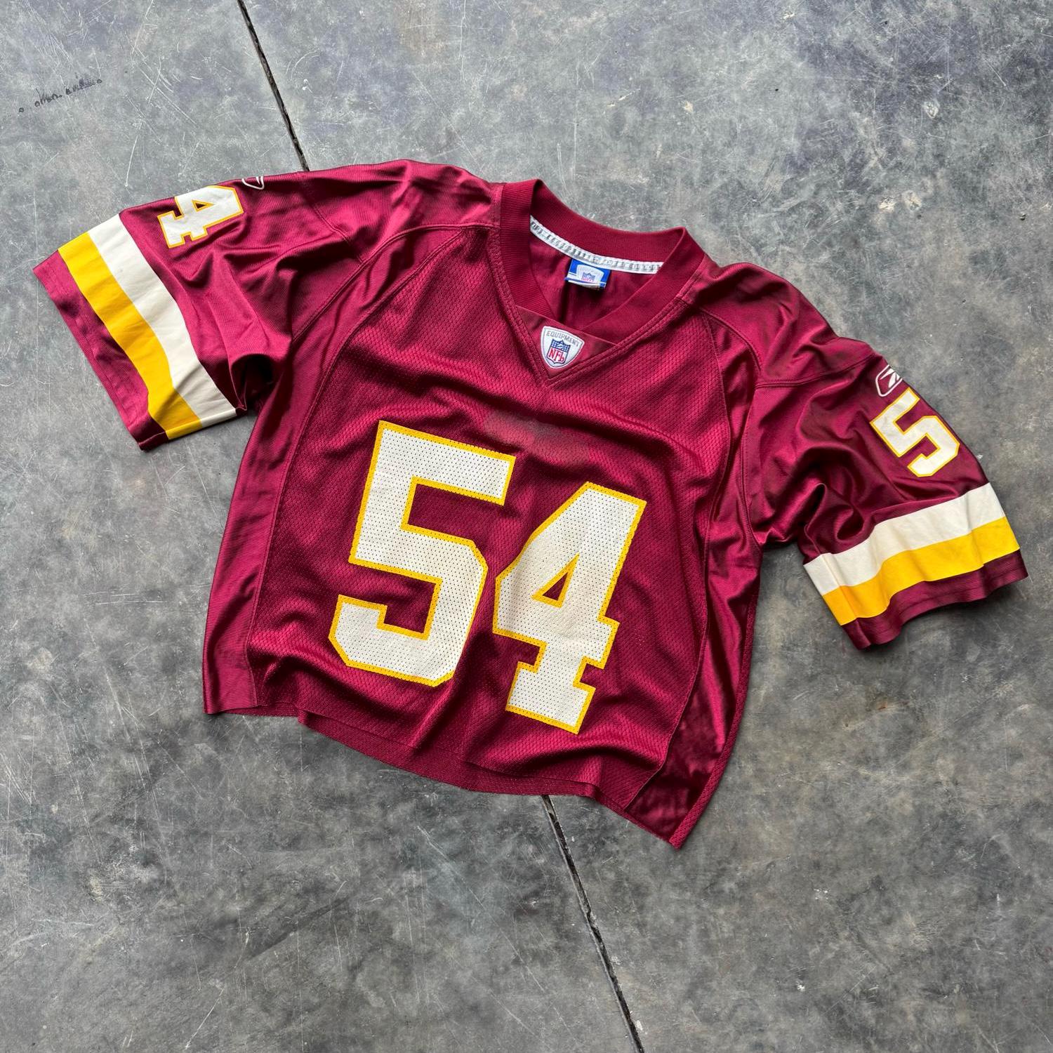 Vintage 00's Washington Commanders NFL Reebok Football Custom Crop