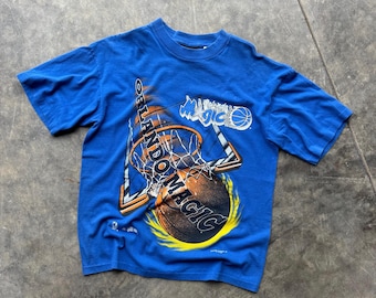 Vintage Kids Boys 90s NBA Orlando Magic Basketball Sportswear