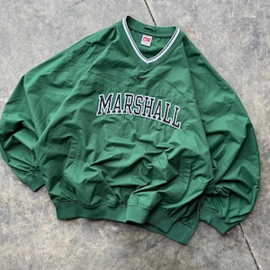 Vintage 90’s Marshall Thundering Herd University  Embroidered Sweatshirt Crewneck