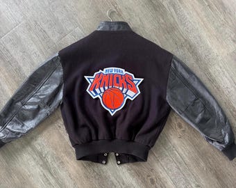 Vintage 1990s New York Knicks Apex One Wave Jacket Large - Etsy