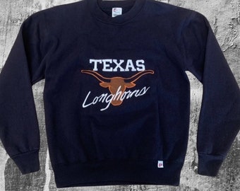 Vintage 90’s Paramount Sports Texas Longhorns University Embroidered Crewneck Sweatshirt Size Medium